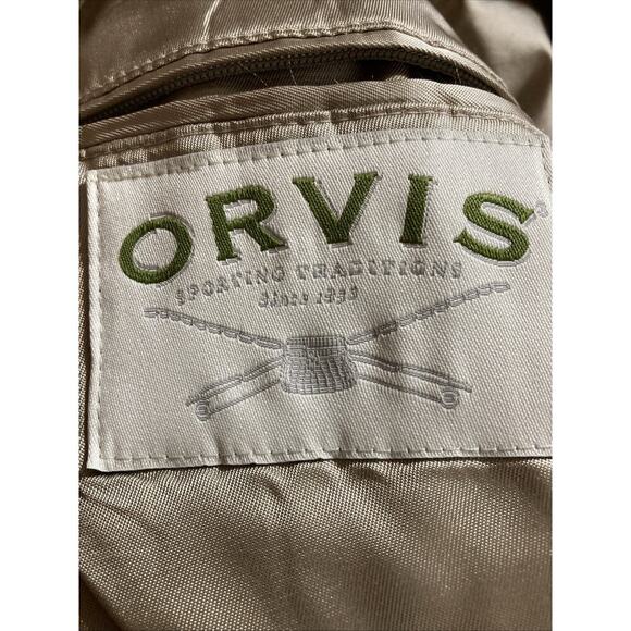 Orvis Mens Vtg Corduroy Sport Coat Sz 42R Tan Blazer Jacket Elbow Patch’s 90s - Picture 15 of 15